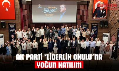 AK Parti Liderlik Eğitimi'ne Yoğun Katılım