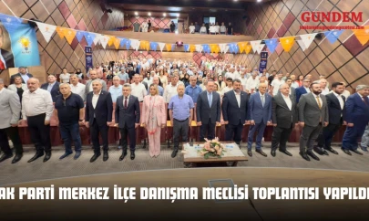 AK Parti Merkez İlçe Danışma Meclisi Toplantısı Yapıldı