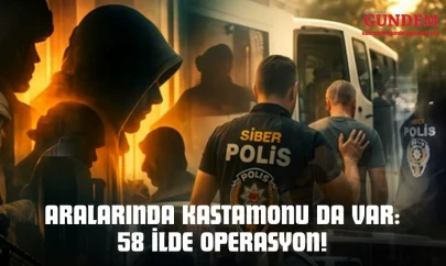 Aralarında Kastamonu Da Var: 58 İlde Operasyon!