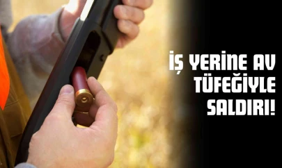 Kastamonu'da İş Yerine Av Tüfeğiyle Saldırı!