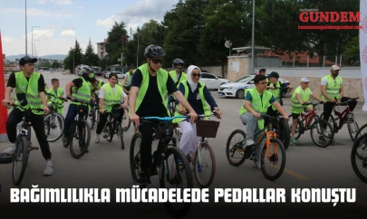 Bağımlılıkla Mücadelede Pedallar Konuştu