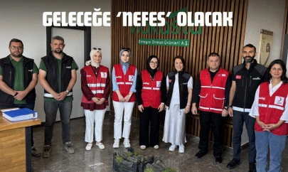 Bağışlanan Fidanlar Geleceğe 'Nefes' Olacak