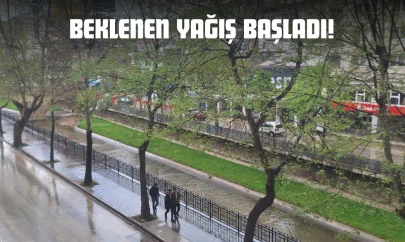 Beklenen Yağış Başladı!