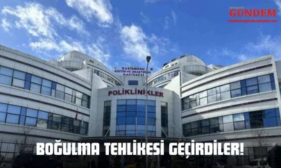 Boğulma Tehlikesi Geçirdiler!