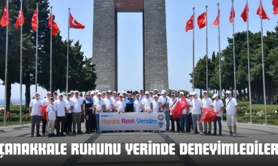 Çanakkale Ruhunu Yerinde Deneyimlediler