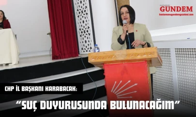 CHP İl Başkanı Karabacak: 'Suç Duyurusunda Bulunacağım'