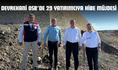 Devrekani OSB'de 29 Yatırımcıya Hibe Müjdesi