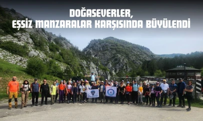 Doğaseverler, Eşsiz Manzaralar Karşısında Büyülendi