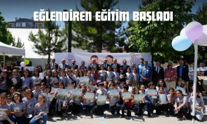 Eğlendiren Eğitim Başladı