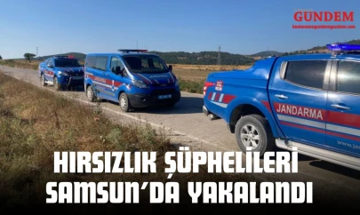 Hırsızlık Şüphelileri Samsun'da Yakalandı