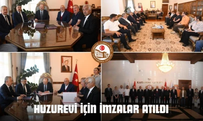 Huzurevi İçin İmzalar Atıldı