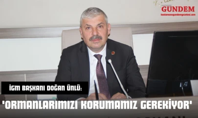 İGM Başkanı Doğan Ünlü: 'Ormanlarımızı Korumamız Gerekiyor'