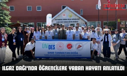 Ilgaz Dağı'nda Öğrencilere Yaban Hayatı Anlatıldı