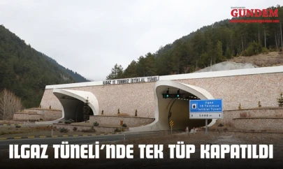 Ilgaz Tüneli'nde Tek Tüp Kapatıldı