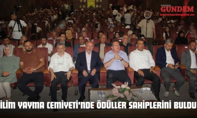 İlim Yayma Cemiyeti'nde Ödüller Sahiplerini Buldu