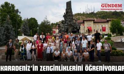 Karadeniz'in Zenginliklerini Öğreniyorlar