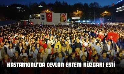 Kastamonu'da Ceylan Ertem Rüzgarı Esti