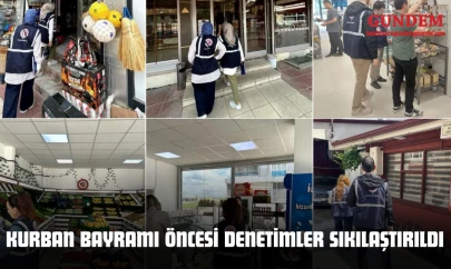 Kastamonu'da Kurban Bayramı Öncesi Denetimler Sıkılaştırıldı