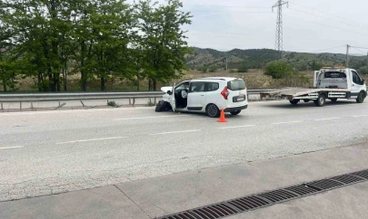 Tırın Dorsesine Arkadan Çarptı