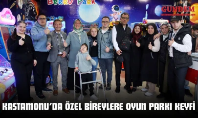 Kastamonu'da Özel Bireylere Oyun Parkı Keyfi