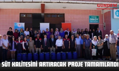 Kastamonu'da Süt Kalitesini Artıracak Proje Tamamlandı