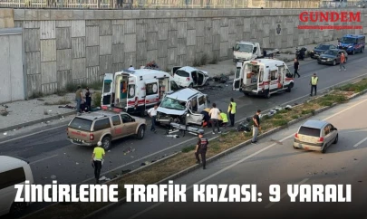 Kastamonu'da Zincirleme Trafik Kazası: 9 Yaralı