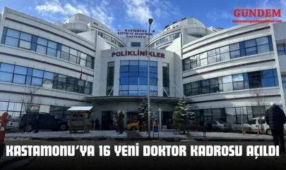 Kastamonu'ya 16 Yeni Doktor Kadrosu Açıldı