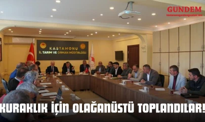 Kuraklık İçin Olağanüstü Toplandılar!