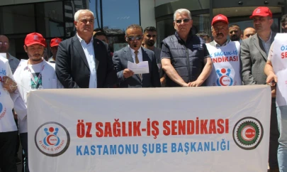 Öz Sağlık İş Sendikası Şube Başkanı Yılmaz: 'Türkiye Büyürken, Emeğin Payı Küçülmesin Diyoruz'