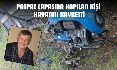 Patpat Çapasına Kapılan Kişi Hayatını Kaybetti