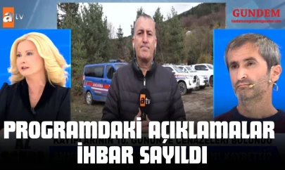 Programdaki Açıklamalar İhbar Sayıldı