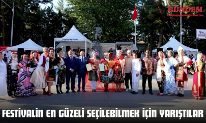 Sarımsak Festivalinin En Güzeli Seçilebilmek İçin Yarıştılar