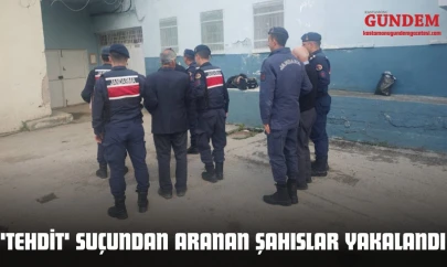 'Tehdit' Suçundan Aranan Şahıslar Yakalandı