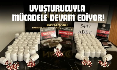 Uyuşturucuyla Mücadele Devam Ediyor!