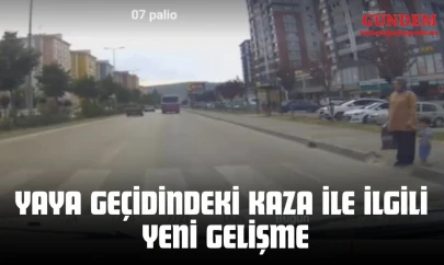 Yaya Geçidindeki Kaza İle İlgili Yeni Gelişme