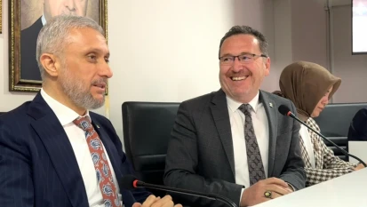 Adil Biçer'den, AK Parti İl Başkanlığı'na Ziyaret