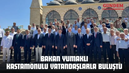 Bakan Yumaklı Kastamonulu Vatandaşlarla Buluştu