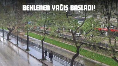 Beklenen Yağış Başladı!