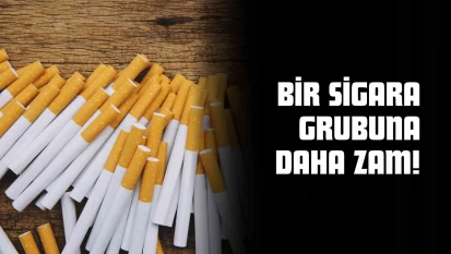 Bir Sigara Grubuna Daha Zam!