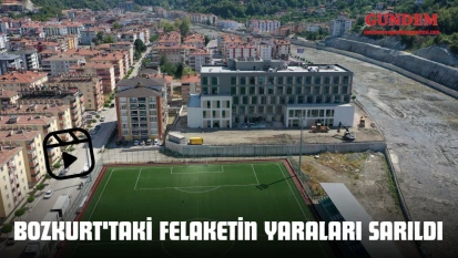 Bozkurt'taki Felaketin Yaraları Sarıldı