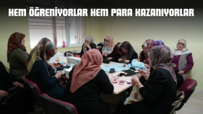 Hem Öğreniyorlar Hem Para Kazanıyorlar