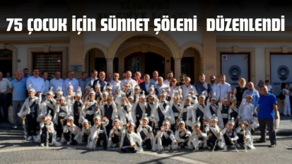 Kastamonu'da 75 Çocuk İçin Sünnet Şöleni Düzenlendi