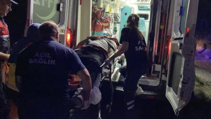 Kastamonu'da Hafif Ticari Araç Yamaca Çarptı: 1 Yaralı