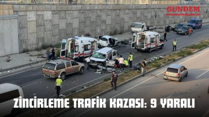 Kastamonu'da Zincirleme Trafik Kazası: 9 Yaralı