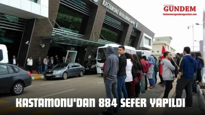 Kastamonu'dan 884 Sefer Yapıldı