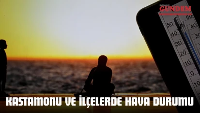 Kastamonu Ve İlçelerde Hava Durumu