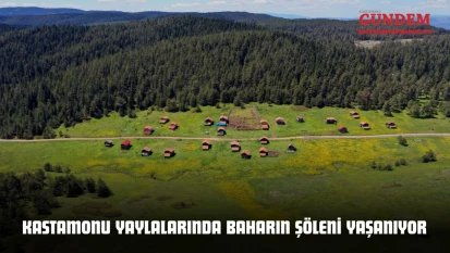 Kastamonu Yaylalarında Baharın Şöleni Yaşanıyor