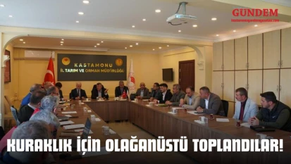 Kuraklık İçin Olağanüstü Toplandılar!