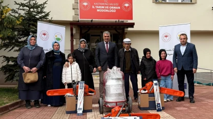 100 Kadın Üreticiye Ekipman Desteği