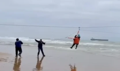 Karaya Oturan Geminin Kaptanı Kurtarıldı